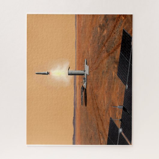 Puzzle Un Véhicule Ascent Quittant Mars. 2 (Vertical)