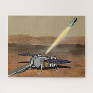 Puzzle Un Véhicule Mars Ascent A Été Lancé Depuis Mars.