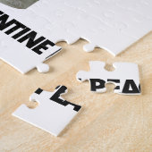 Puzzle Un verre de paix valentine. (Côté)