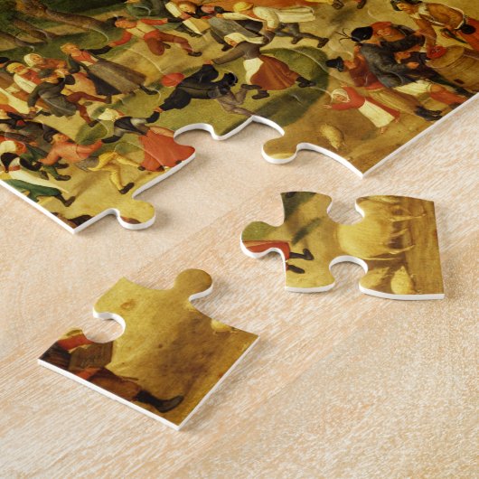 Puzzle Un village juste (Côté)