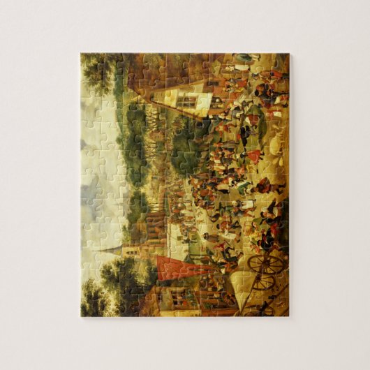 Puzzle Un village juste (Vertical)