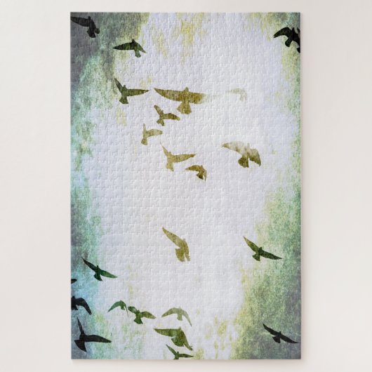 Puzzle Un vol d'oiseaux (Vertical)