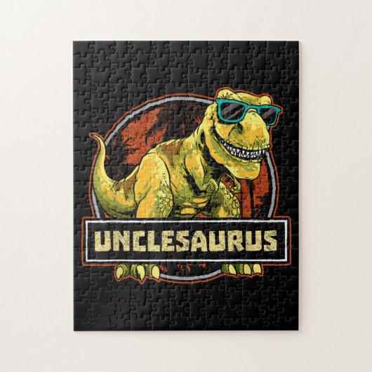 Puzzle Unclesaurus T rex Uncle Saurus Dinosaur (Vertical)