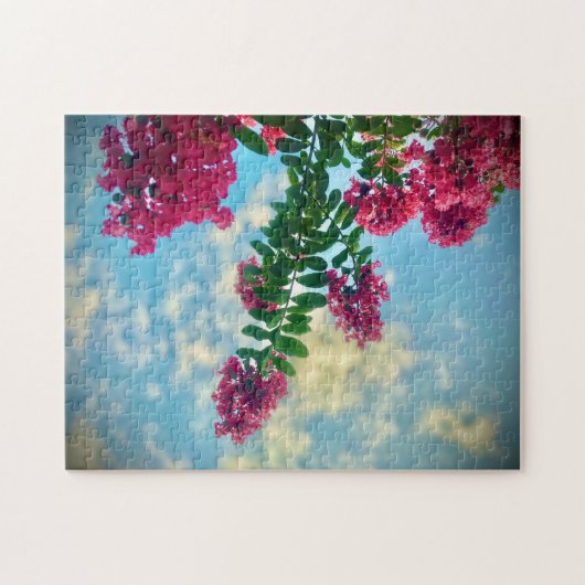 Puzzle Under The Crepe Myrtle (Horizontal)