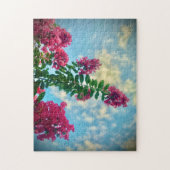 Puzzle Under The Crepe Myrtle (Vertical)