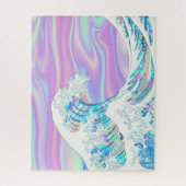 Puzzle under the great iridescent wave of kanagawa (Vertical)