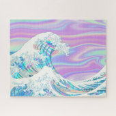 Puzzle under the great iridescent wave of kanagawa (Horizontal)