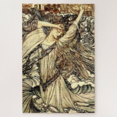 Puzzle "Undine in the Waves" par Arthur Rackham (Vertical)
