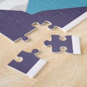 Puzzle Une affiche de voyage de la Suisse (Côté)