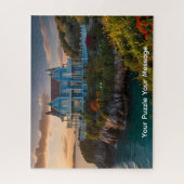 Puzzle Une aquarelle d'une maison abandonnée décrépite (Vertical)