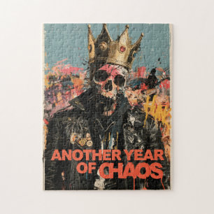 Puzzle "Une autre année de chaos" Conception de roi de cr