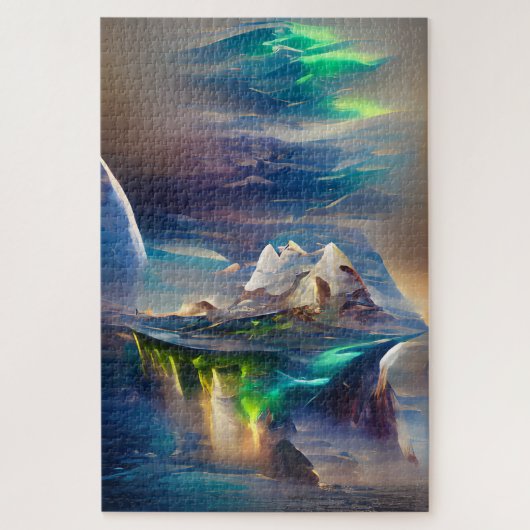 Puzzle Une Autre Terre Glace Et Mer (Vertical)