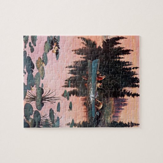 Puzzle Une belle capture par John Clymer (Horizontal)