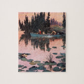 Puzzle Une belle capture par John Clymer (Vertical)