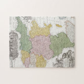 Puzzle Une carte de l'Angleterre | 1760 (Horizontal)