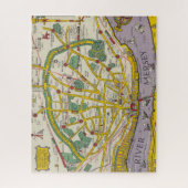 Puzzle Une carte de Merseyside, Liverpool (Vertical)