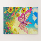 Puzzle Une charmante créature aux allures de papillon (Horizontal)