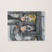 Puzzle "Une chasse nous irons " (Horizontal)