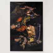 Puzzle Une conférence de philosophe sur le système solair (Vertical)