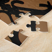 Puzzle Une croix en fer forgé sur une clôture (Côté)