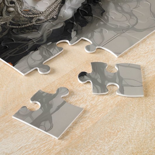 Puzzle Une Déesse païenne Aux Antlers (Côté)