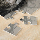 Puzzle Une déesse païenne avec des bois (Côté)