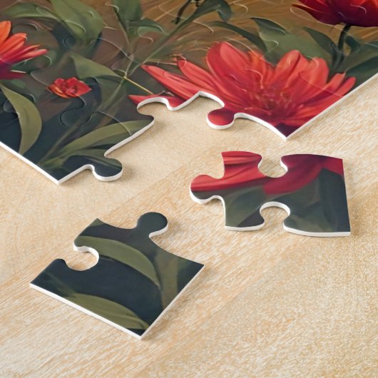 Puzzle Une douce maman sentimentale et un éléphant de béb (Côté)