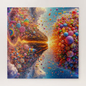 Puzzle Une éruption de bonbons dans un pays des merveille (Horizontal)