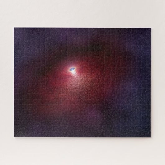 Puzzle Une Étoile De Neutron Avec Un Disque De Poussière (Horizontal)
