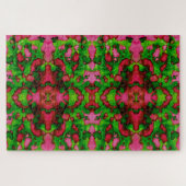 Puzzle Une étude en rose et vert (Horizontal)