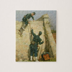 Puzzle Une évasion rapide (huile sur le panneau)
