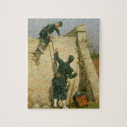 Puzzle Une évasion rapide (huile sur le panneau) (Vertical)