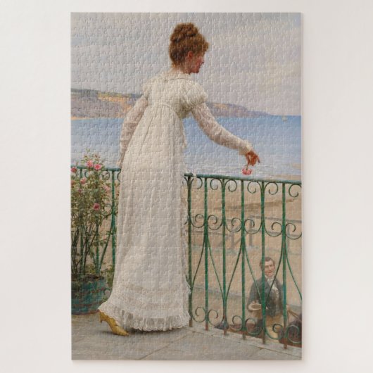 Puzzle Une faveur - Edmund Blair Leighton (Vertical)