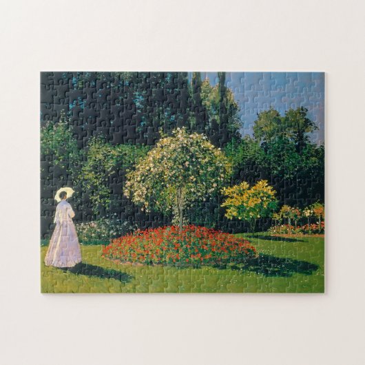 Puzzle Une femme dans un jardin, Monet (Horizontal)