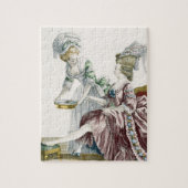 Puzzle Une femme élégante se lavant les pieds, plaquent (Vertical)