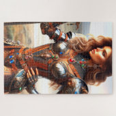 Puzzle Une femme guerrière (Horizontal)