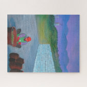 Puzzle Une femme solitaire fait Kimchi en Corée (Horizontal)