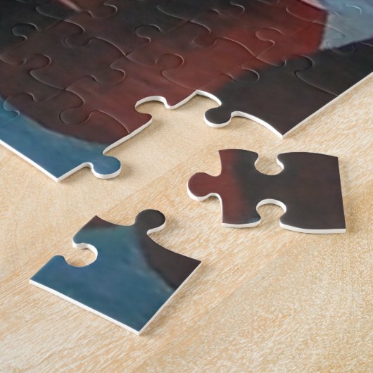 Puzzle Une femme solitaire fait Kimchi en Corée (Côté)
