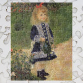 Puzzle Une fille à la canne d'arrosage par Pierre Renoir