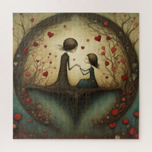 Puzzle Une Fille Amour