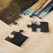 Puzzle Une fille avec un portrait à perle (Côté)