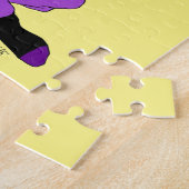 Puzzle une fille chat (Côté)