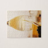 Puzzle Une flûte de verre de champagne remplie de Gosset (Horizontal)