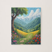 Puzzle une forêt de guérison (Vertical)