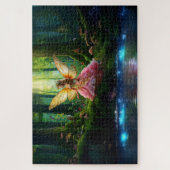 Puzzle Une forêt féerique magique (Vertical)