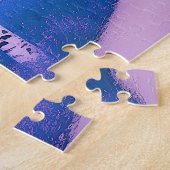 Puzzle Une fourche dans le temps - Un paysage boisé (Côté)