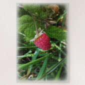 Puzzle Une framboise mûre (Vertical)