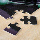 Puzzle Une gigantesque araignée noire effroyable ! (Côté)