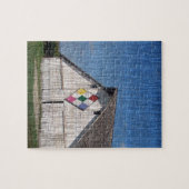 Puzzle Une grange avec un édredon (Horizontal)