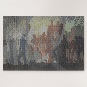 Puzzle Une idylle du Deep South – Aaron Douglas Art